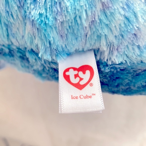 Large Ty Ice Cube Penguin 18” Plush - Picture 4 of 6